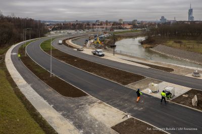 zdjęcie rzeszowskiej Wisłokostrady, fot. Grzegorz Bukała, Urząd Miasta Rzeszowa